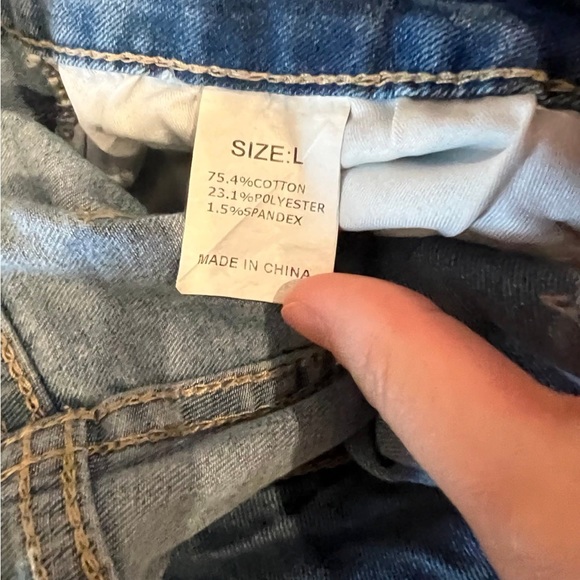 Bundle 3 pairs women's jeans size large - Picture 2 of 4